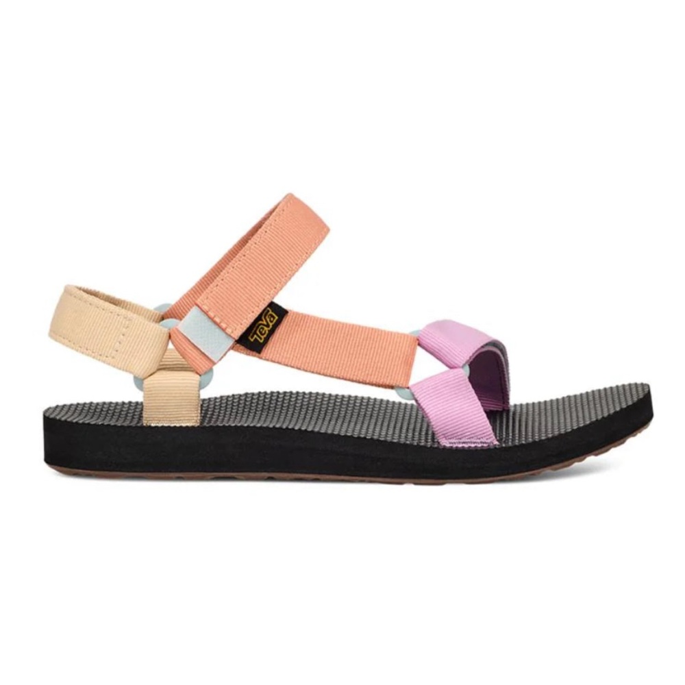Teva Women's Pink and Tan Sandals